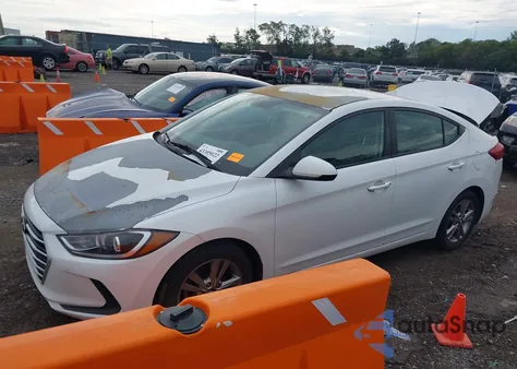 2017 Hyundai Elantra Se из США, поврежденный, VIN 5NPD84LF1HH041446